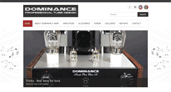 Desktop Screenshot of dominance-amps.com